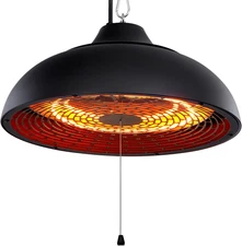 Hanging Outdoor Electric Heater, Infrared Patio Heaters for Outdoor Indoor Use,