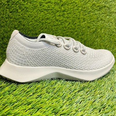 Allbirds Tree Dasher 2 Womens Size 7 Gray Beige Athletic Running Shoes Sneakers