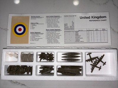 Axis & Allies Spring 1942 Board Game Replacement Parts Pieces Lot United Kingdom