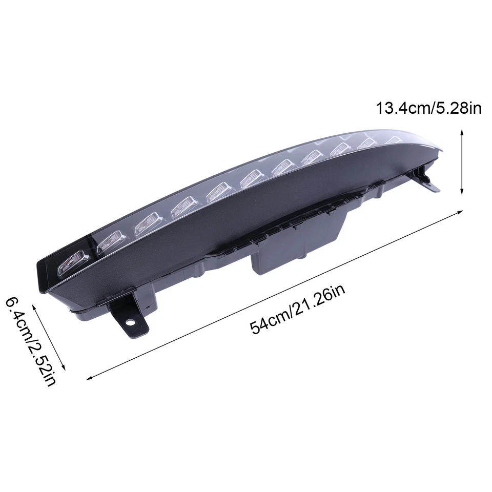 Indicador de señal de giro del parachoques delantero izquierdo 4L0953042E para AUDI Q7 2010-2015 Foto 2 de 4