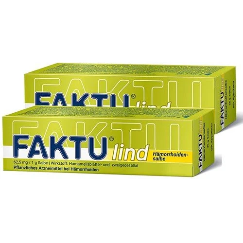 DR. KADE PHARMAZEUTISCHE FABRIK GMBH Faktu Lind Hämorrhoidensalbe Doppelpackung (2x25g) 2 St