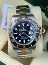 ROLEX 2018 SUBMARINER 116613LN 18K AND STEEL BOX AND PAPERS