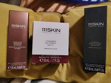 111 Skin Rose Gold Radiance Booster, Day Cream, Vitamin C Brightening SET