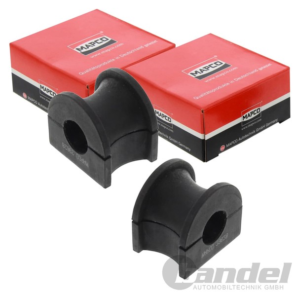 2X Mapco 16Mm Stabilager Vorne Beidseitig Passend FüR Ford Courier Escort-image