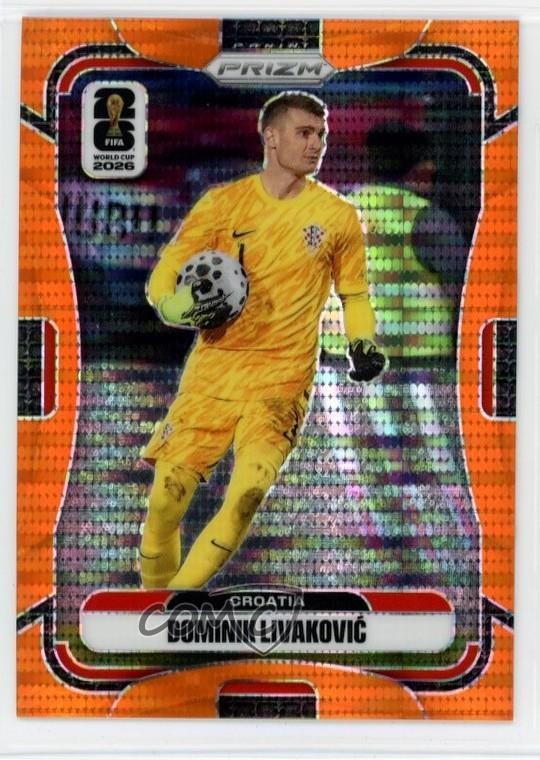 2026 Panini Prizm FIFA World Cup Preferred Orange /99 Dominik Livakovic 1wp4
