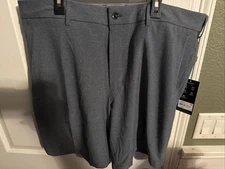 Walter Hagen Performance 11 Mens Golf Shorts Size 38 9”Inseam Flat Front $70 Msr