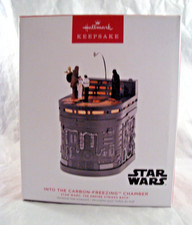 2023 Hallmark Star Wars Into The Carbon Freezing Chamber Magic Ornament New
