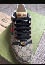GucciMens Screener GG Canvas Low-Top Sneakers...
