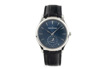 Jaeger LeCoultre Master Ultra Thin Moon Blue Automatik Q1368480 109.8.A5.S B&P