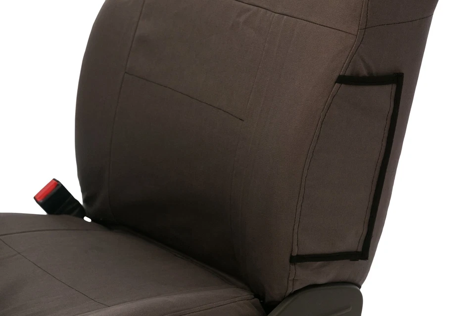 For Ford E-250 Econoline 99 Saddleman Canvas 2nd Row Charcoal Custom Seat Covers Foto 4 de 4