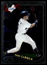 2002 Topps Chrome Paul Lo Duca Los Angeles Dodgers #255
