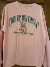 Simply Southern Chin Up Buttercup Sweatshirt Size XS-S