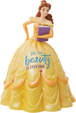 Disney Showcase Beauty and the Beast Belle Princess Expressions Figurine, 6 Inch