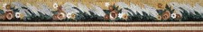 6  Multicolor Garden Edge Mosaic Border   Handmade Marble Tile Trim