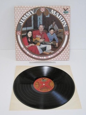 LP  Jimmy Martin:  Will The Circle Be Unbroken  (1980 Gusto Records USA)