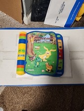 VTECH Write  Learn TALKING Narrated LETTER BOOK, 6 Educational Activities WORKS