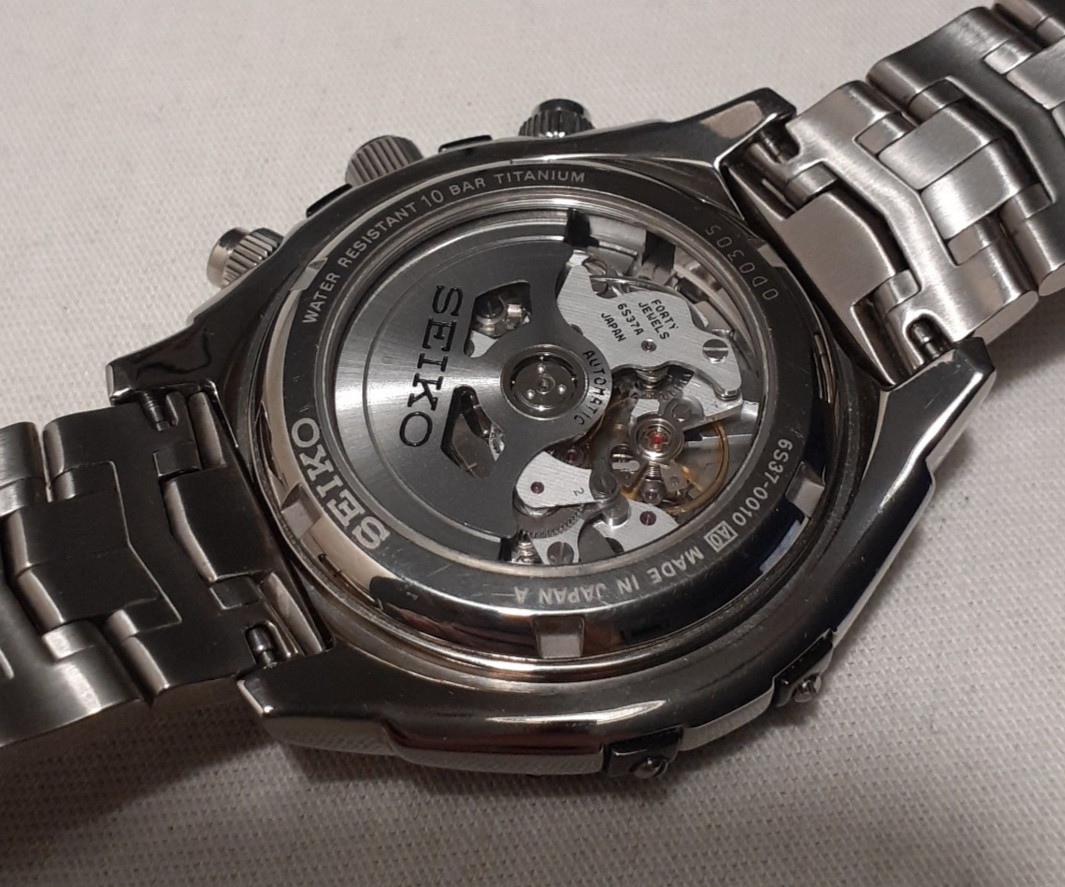 SEIKO PROSPEX TITANIUM FLIGHTMASTER AUTOMATIC CHR… - image 14