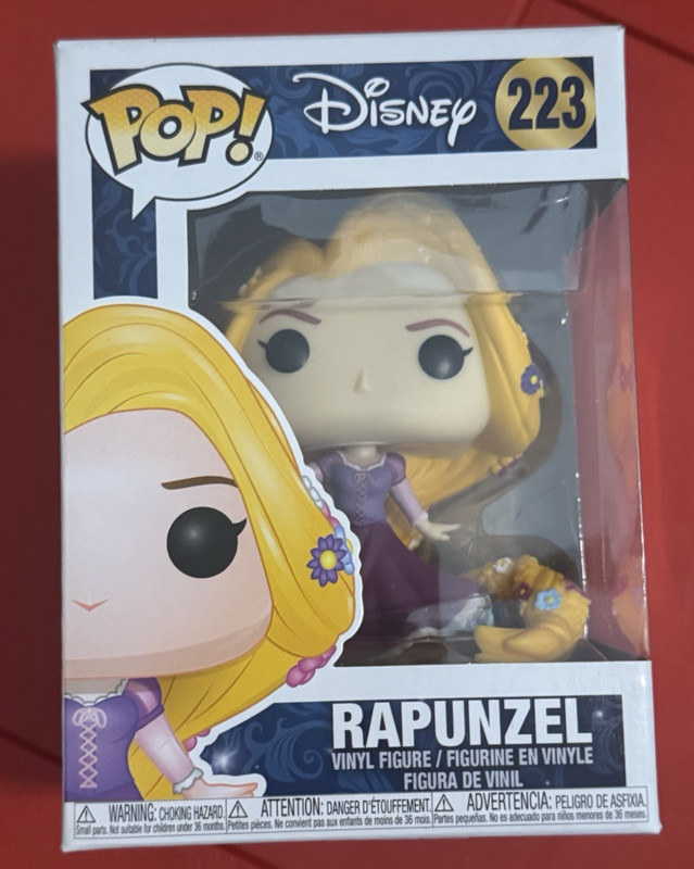 New Funko Pop! Vinyl: Disney Princess Rapunzel #223 Never Displayed