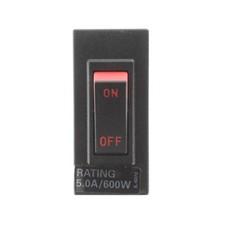 LIGHTOLIER CLD600BK LYTESPAN TRACK LIGHT POWER TRIP BREAKER 5.0A 600W, BLACK