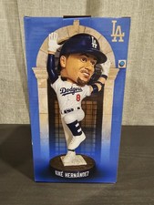 Kike Hernandez 2024 Los Angeles Dodgers Stadium Promo Bobblehead SGA  In the box