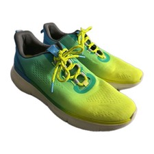 Cole Haan Zerogrand Journey Men's Size 13 Sneaker Cyan Blue/Lime Green 