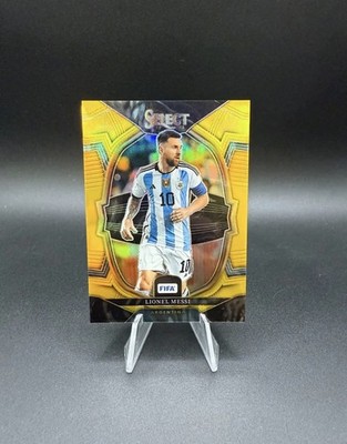 2022-23 LIONEL MESSI PANINI Gold /10 FIFA SELECT  Terrace  TRUE GOLD 