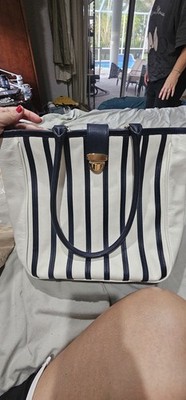 Nappa leather tote bag. Talbots. New.