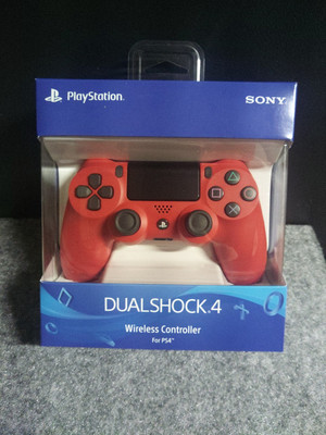 Official Sony PS4 DualShock 4 Wireless Controller [ Magma RED Edition ] NEW
