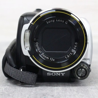 Sony HDR-XR500V Handycam Video Camera Recorder Color Silver Used