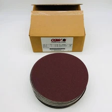 CGW 53732 Sanding Discs PSA 9in 80 GRIT Aluminum Oxide Cloth Backed 50pk