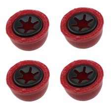 Hub Cap Replacement Compatible with Popular Red Wagon Brand, Steel  Wood Wagons