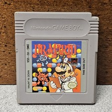 Dr. Mario (Nintendo Game Boy, 1990) Authentic Game Cartridge Tested Working