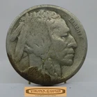 1918-D Buffalo Nickel  5 Cents, Partial Date - #C55519NQ