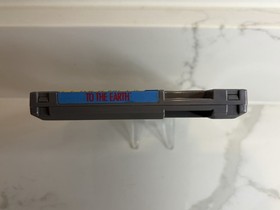 To The Earth - 1989 NES Nintendo Game - Cart Only - TESTED!