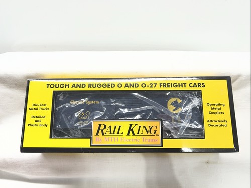 MTH RAIL KING 3 RIELES B&O AJEDREZ CAJA PUERTA ÚNICA COCHE 30-7417 LN | Zustand: Used