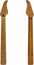 25.5'' Roasted Canada Maple Guitar Neck 22 Frets 9.5'' for Stratocaste Replace