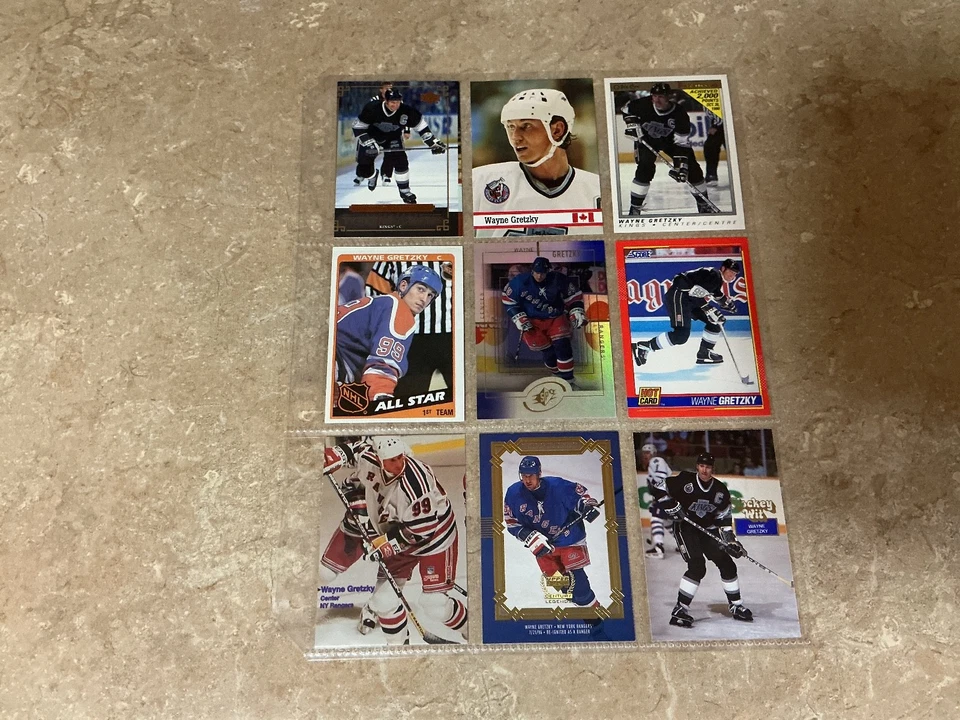 WAYNE GRETZKY: ¡¡¡LOTE SUPER AFILADO TODO DIFERENTE POCO DE TODO!!! ¡LEER!! Foto 2 de 4