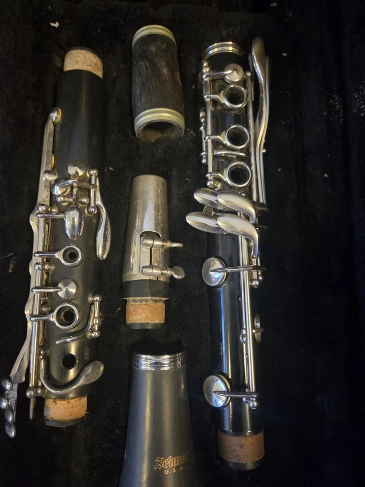 Clarinete, Selmer serie paris vintage, madera con/estuche y polilla Foto 4 de 4
