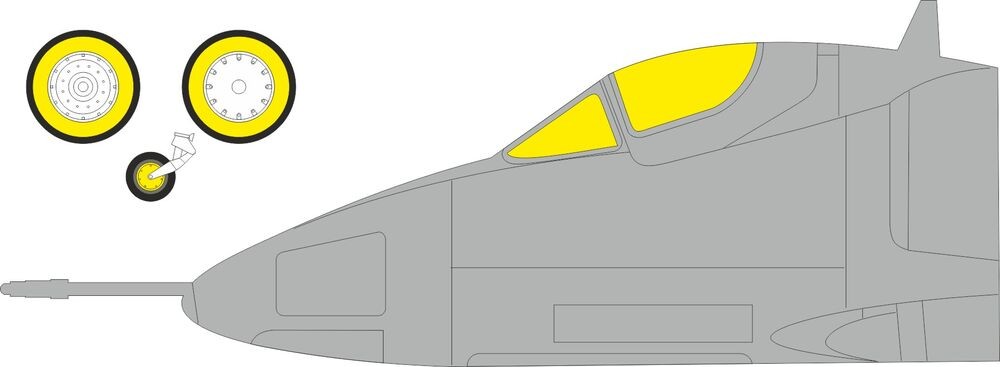 Eduard Accessories Ex1153 - 1:48 A-4C TFACE For Hobby Boss - New