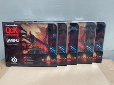 LOT 5 UNITS NEW.SteelSeries 67228 QcK Diablo III Gaming Mouse Pad Monk Edition