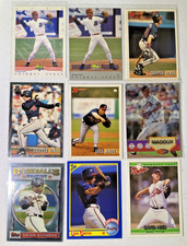 90s Atlanta Braves Lot (9) Chipper Jones, Greg Maddux, Deion Sanders -  HOF & RC