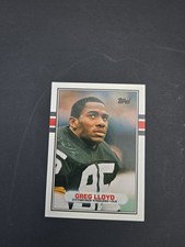 Greg Lloyd 1989 Topps Rookie Card . rookie card picture