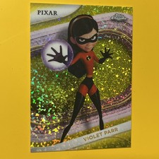 2025 Topps Chrome Disney - Violet Parr #152 Yellow Mini Diamond