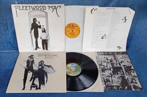 FLEETWOOD MAC - Self Titled -Reprise LP + Rumours - WB LP - (2) LP Lot - Inserts