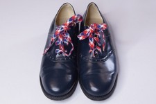 Vintage Foot Traits Blue Saddle Oxfords Shoes Size 9.5