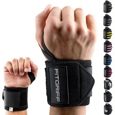   Wrist Wraps for Weightlifting 18" Heavy-Duty Support for Gym, Bench Press...