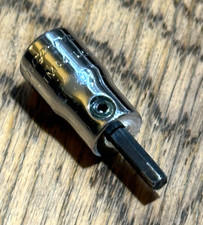 Snap On Tools 18 Sae Hex Allen Key Socket Bit Driver 14 Dr Stubby Short Snap On Tools 18 Sae Hex Allen Key Socket Bit Driver 14 Dr Stubby Short