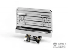 LESU G 6063 ALUMINUM TOOL HEADACHE RACK W DETACH KING TAMIYA 1/14 SEMI GRAND