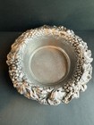 VINTAGE Arthur Court Pewter Wine Coaster, Grape Vine Pattern, c. 1988 — photo 1