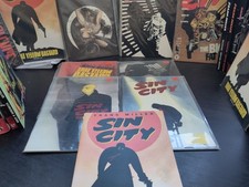 5x US SIN CITY DARK HORSE FRANK MILLER YELLOW BASTARD 1 3 4 5 6 FAST KOMPLETT